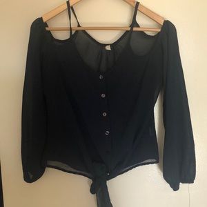 Off shoulder blouse